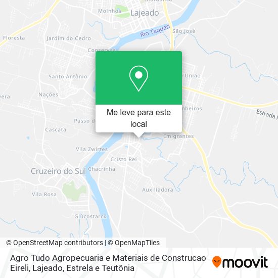 Agro Tudo Agropecuaria e Materiais de Construcao Eireli mapa