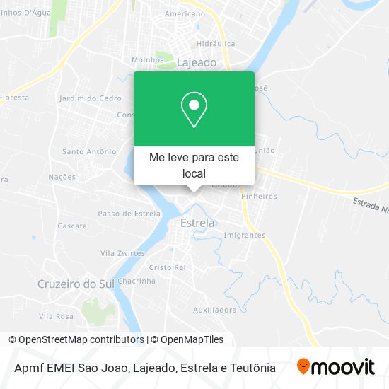 Apmf EMEI Sao Joao mapa