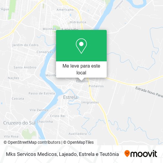 Mks Servicos Medicos mapa