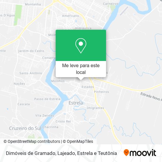 Dimóveis de Gramado mapa