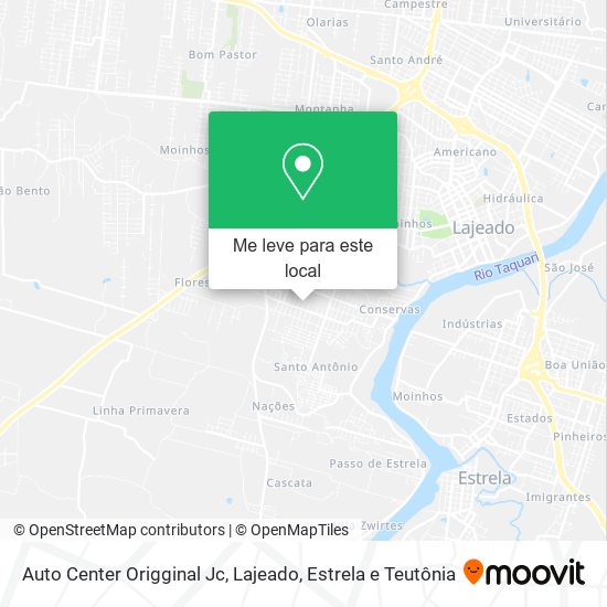 Auto Center Origginal Jc mapa