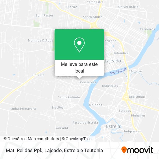 Mati Rei das Ppk mapa