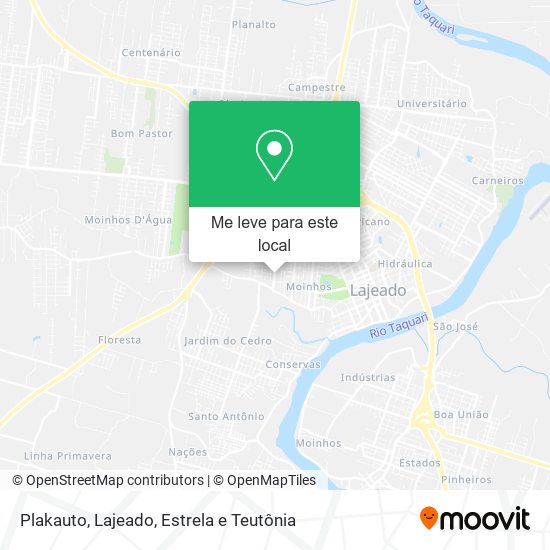 Plakauto mapa