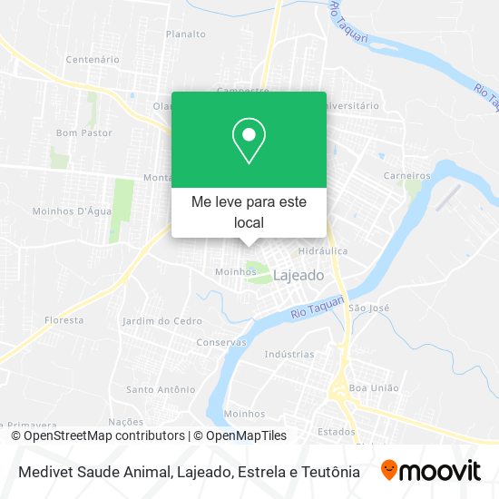 Medivet Saude Animal mapa