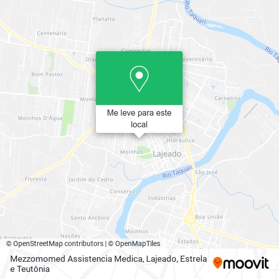 Mezzomomed Assistencia Medica mapa