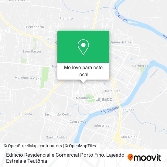 Edificio Residencial e Comercial Porto Fino mapa