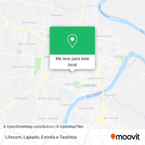 Lifecom mapa