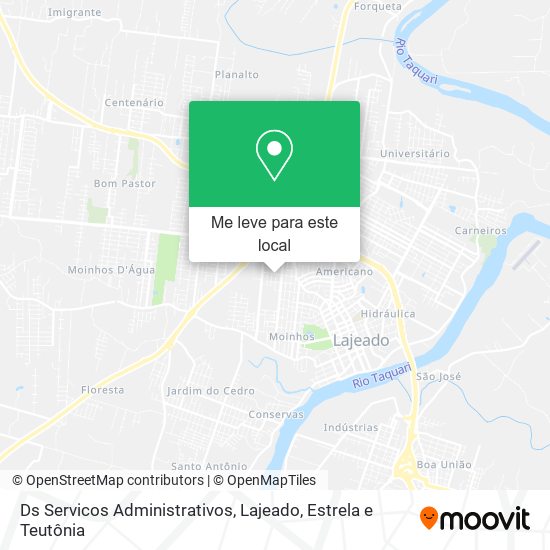 Ds Servicos Administrativos mapa