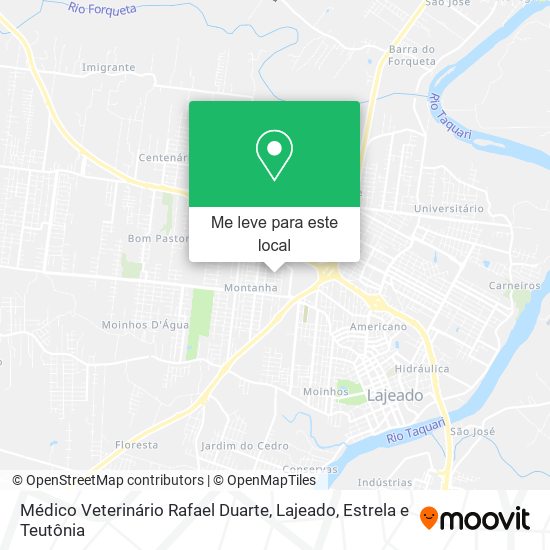 Médico Veterinário Rafael Duarte mapa