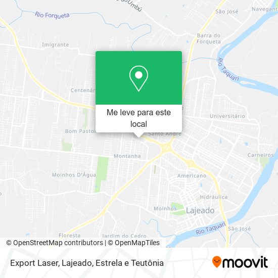 Export Laser mapa