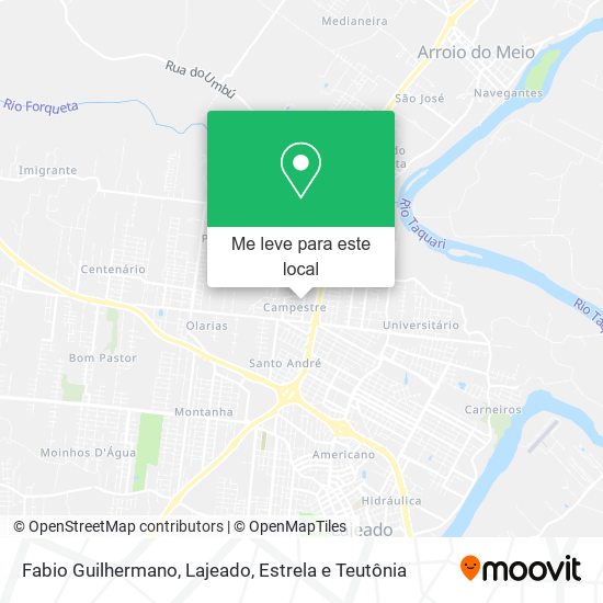 Fabio Guilhermano mapa