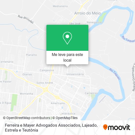 Ferreira e Mayer Advogados Associados mapa