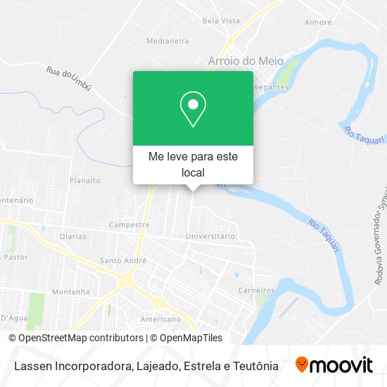 Lassen Incorporadora mapa