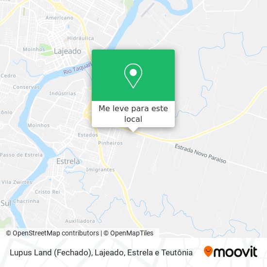Lupus Land (Fechado) mapa