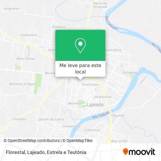 Florestal mapa