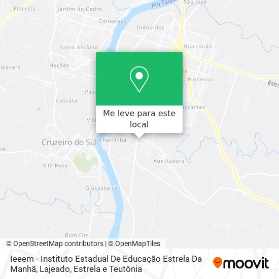 Ieeem - Instituto Estadual De Educação Estrela Da Manhã mapa