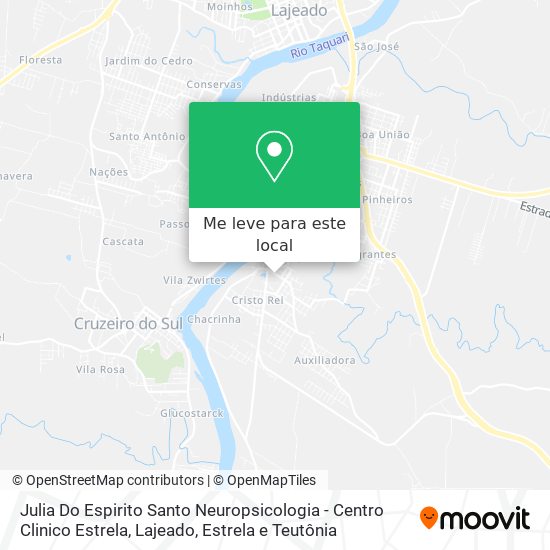 Julia Do Espirito Santo Neuropsicologia - Centro Clinico Estrela mapa