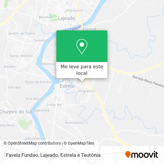 Favela Fundao mapa