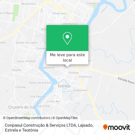 Conpasul Construção & Serviços LTDA mapa