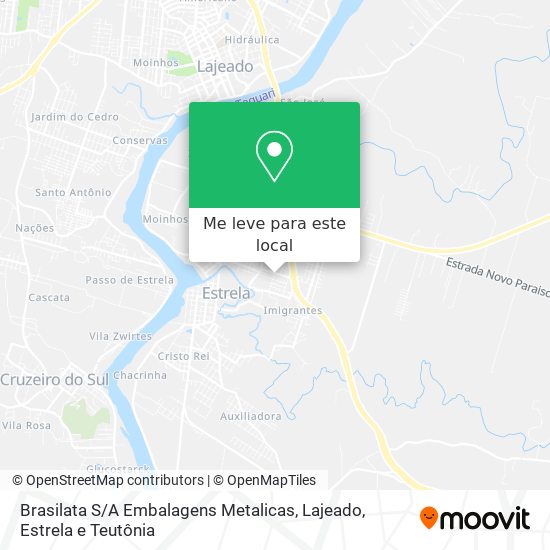 Brasilata S / A Embalagens Metalicas mapa