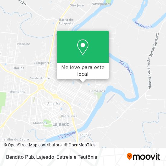 Bendito Pub mapa