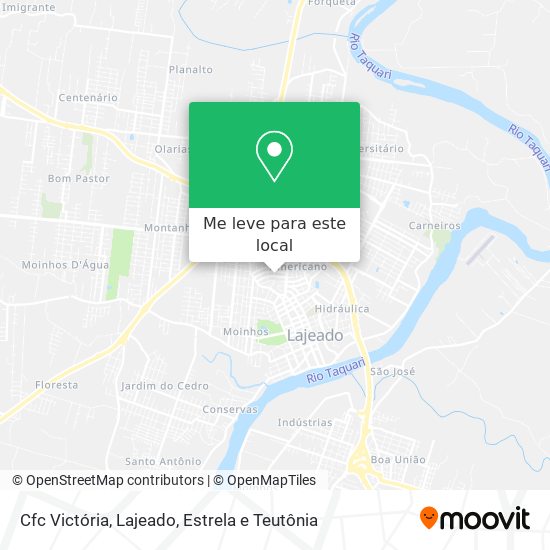 Cfc Victória mapa