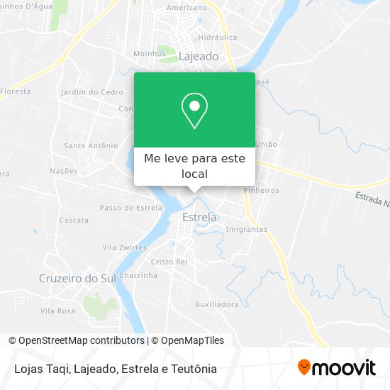 Lojas Taqi mapa