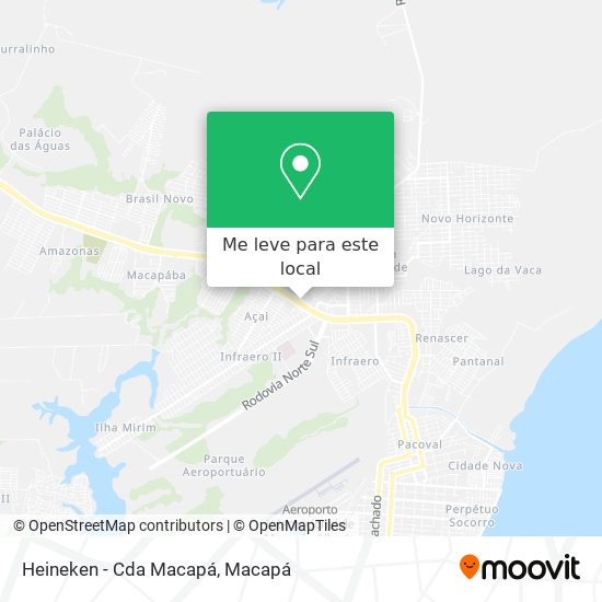 Heineken - Cda Macapá mapa