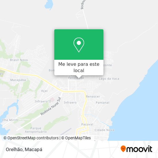 Orelhão mapa