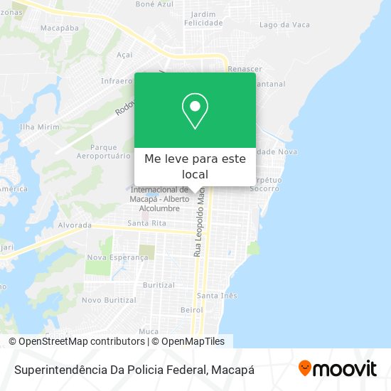 Superintendência Da Policia Federal mapa