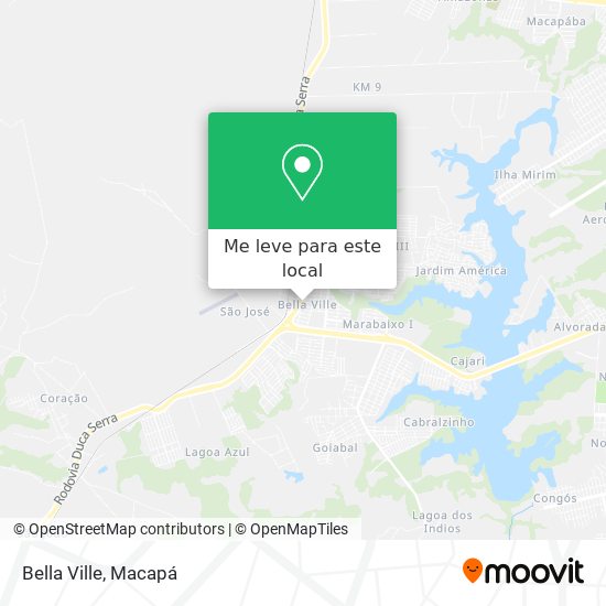 Bella Ville mapa