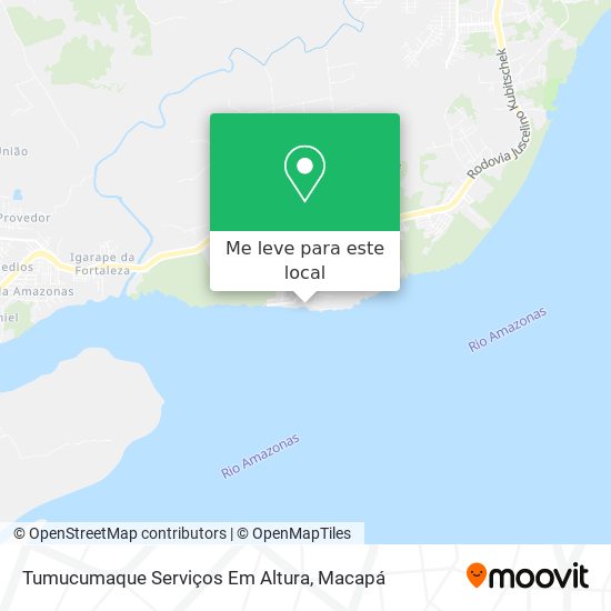 Tumucumaque Serviços Em Altura mapa