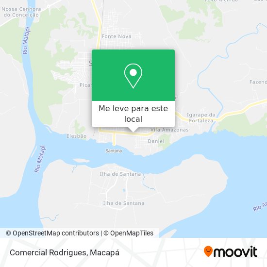 Comercial Rodrigues mapa