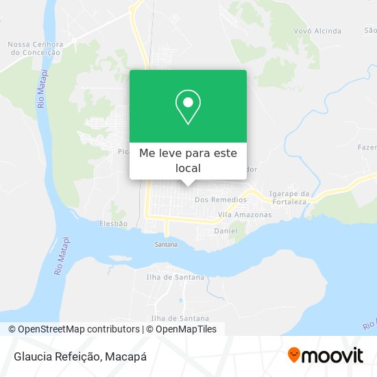 Glaucia Refeição mapa