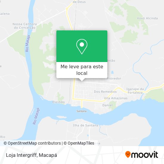 Loja Intergriff mapa