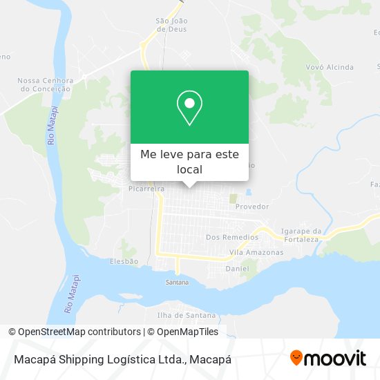 Macapá Shipping Logística Ltda. mapa
