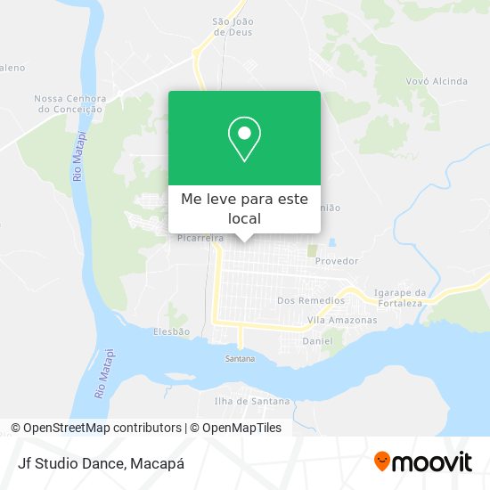 Jf Studio Dance mapa