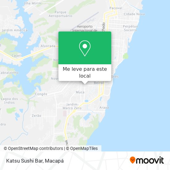 Katsu Sushi Bar mapa