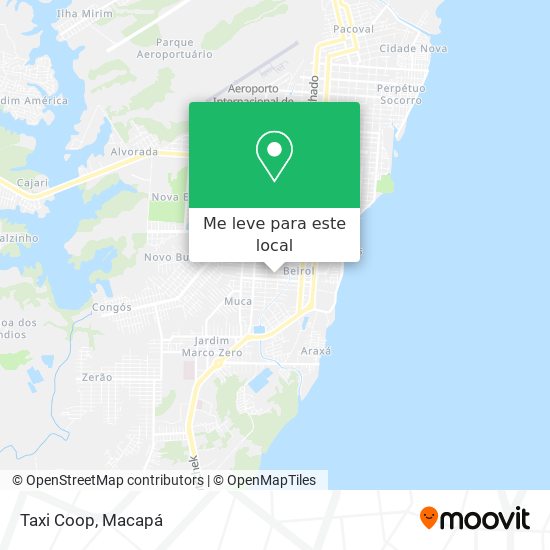 Taxi Coop mapa