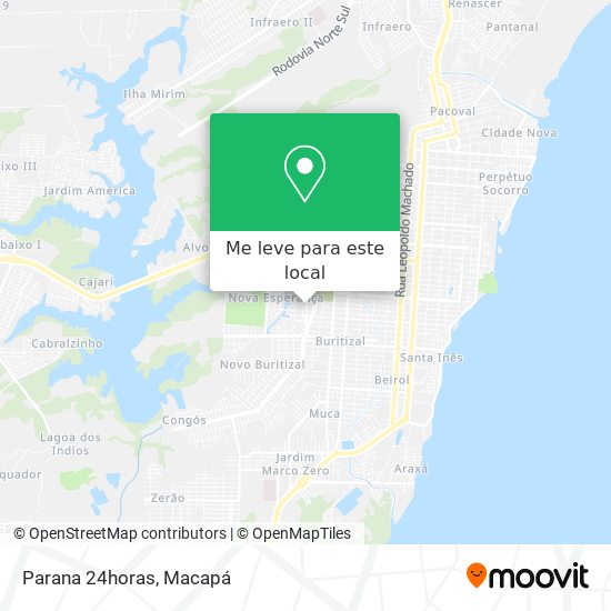 Parana 24horas mapa