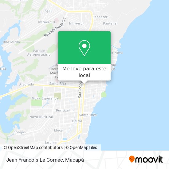 Jean Francois Le Cornec mapa