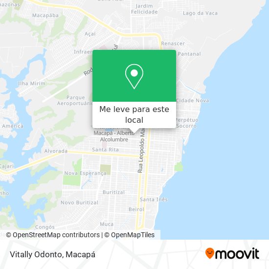 Vitally Odonto mapa