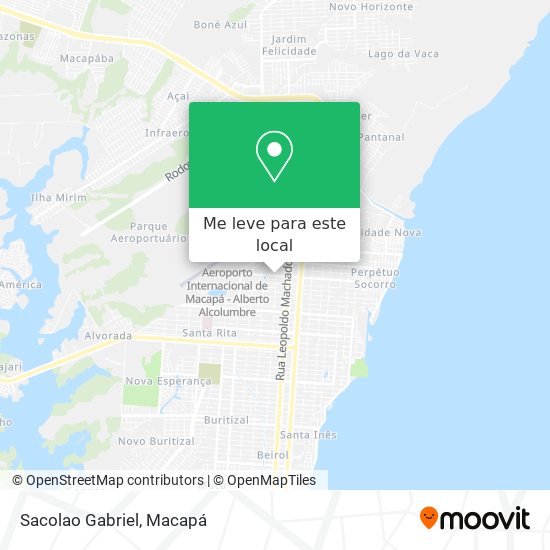 Sacolao Gabriel mapa
