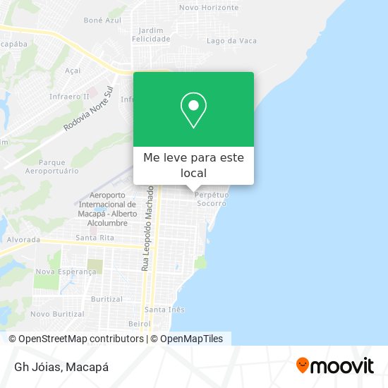 Gh Jóias mapa
