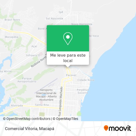 Comercial Vitoria mapa