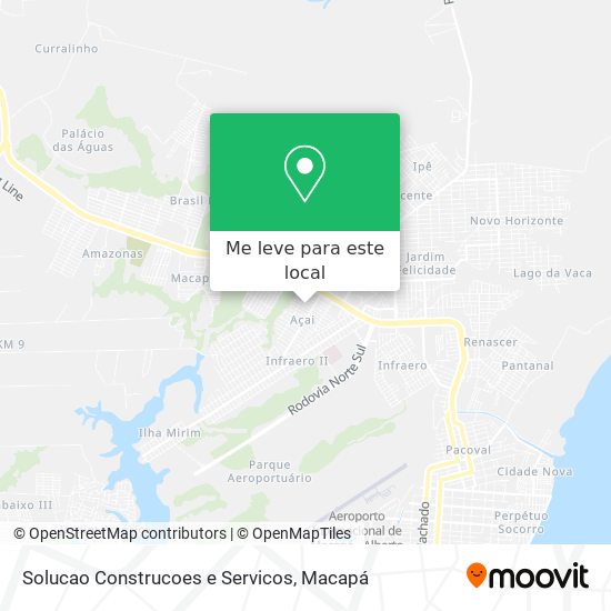 Solucao Construcoes e Servicos mapa