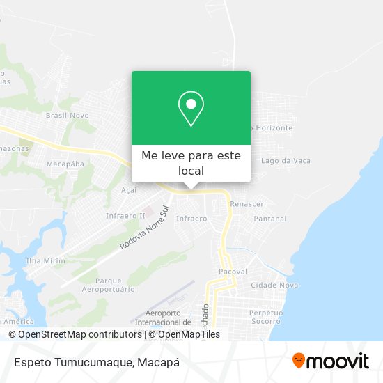 Espeto Tumucumaque mapa