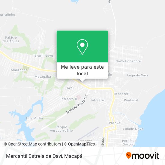 Mercantil Estrela de Davi mapa