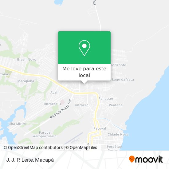 J. J. P. Leite mapa