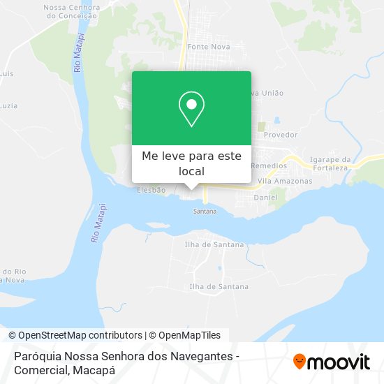 Paróquia Nossa Senhora dos Navegantes - Comercial mapa